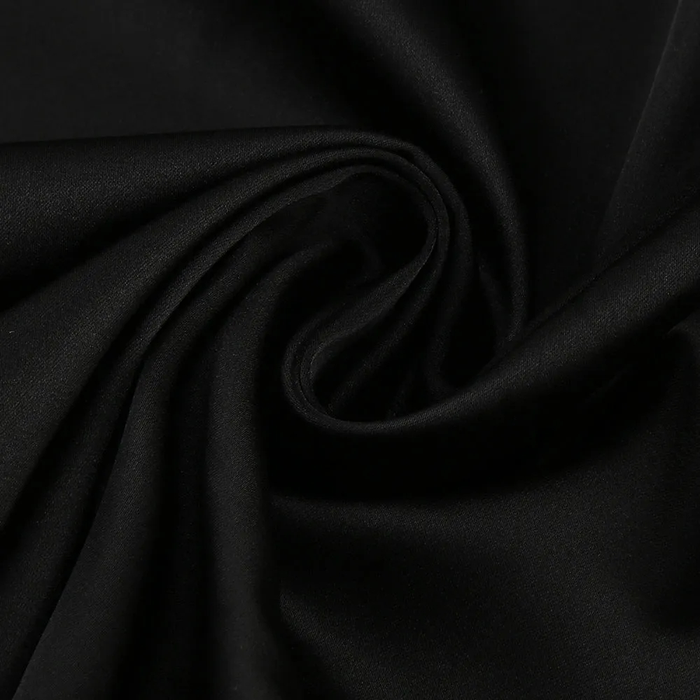 3D WHITE FLOWER ONE-SHOULDER MAXI DRESS IN BLACK Gloria Lanvin