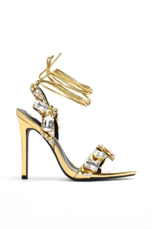 Adaline Pointed-toe Diamante Heels Gloria Lanvin