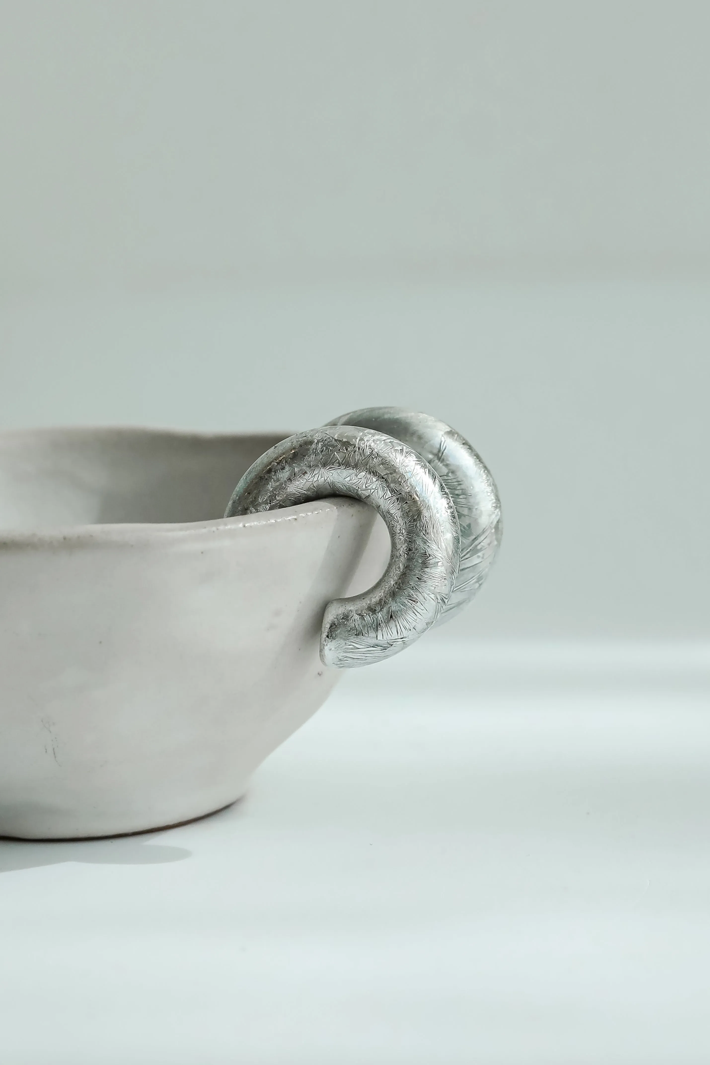 Alexa Metallic Hoop Earrings