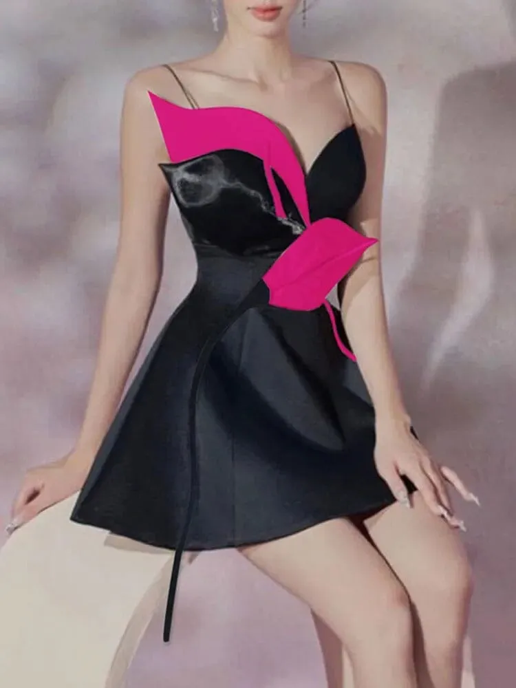 ALICE FLOWER MINI DRESS Gloria Lanvin