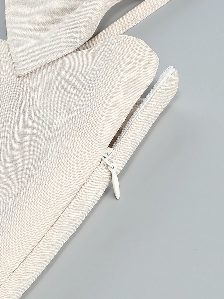 ALMA FLOWER DETAIL CUT OUT MIDI DRESS IN APRICOT Gloria Lanvin