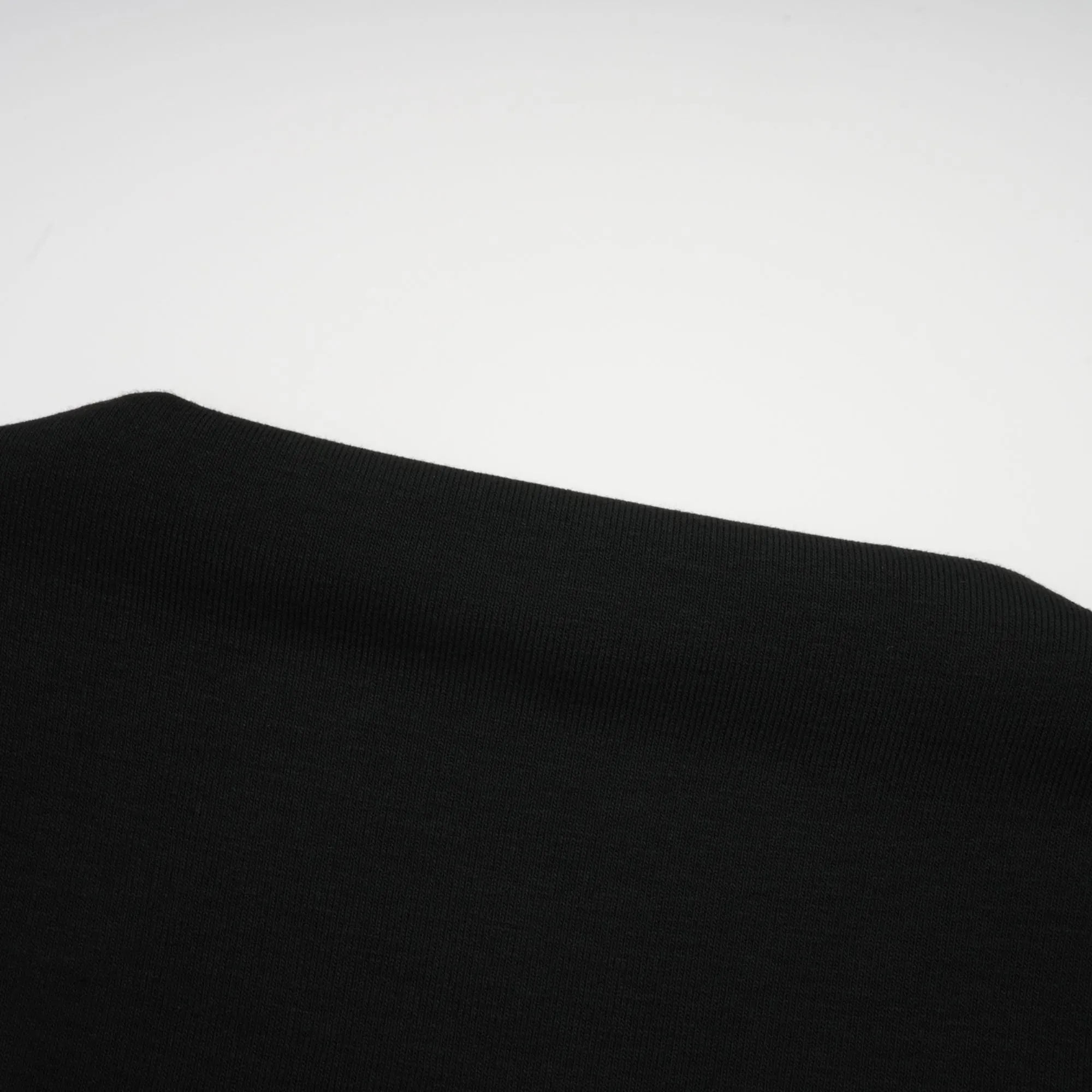 Anas black open-front gathered top Gloria Lanvin