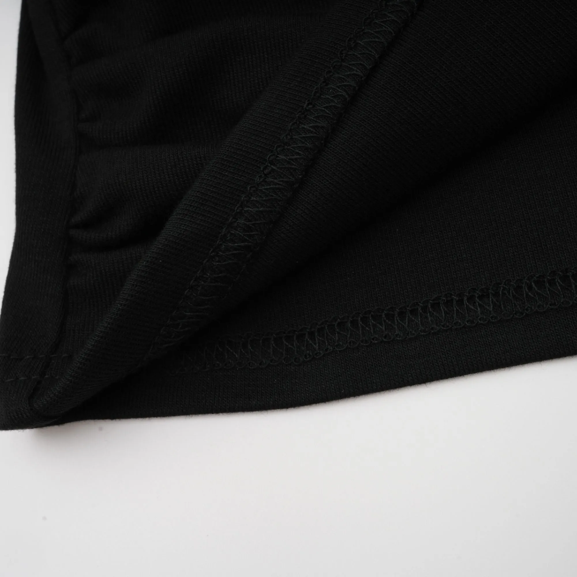 Anas black open-front gathered top Gloria Lanvin