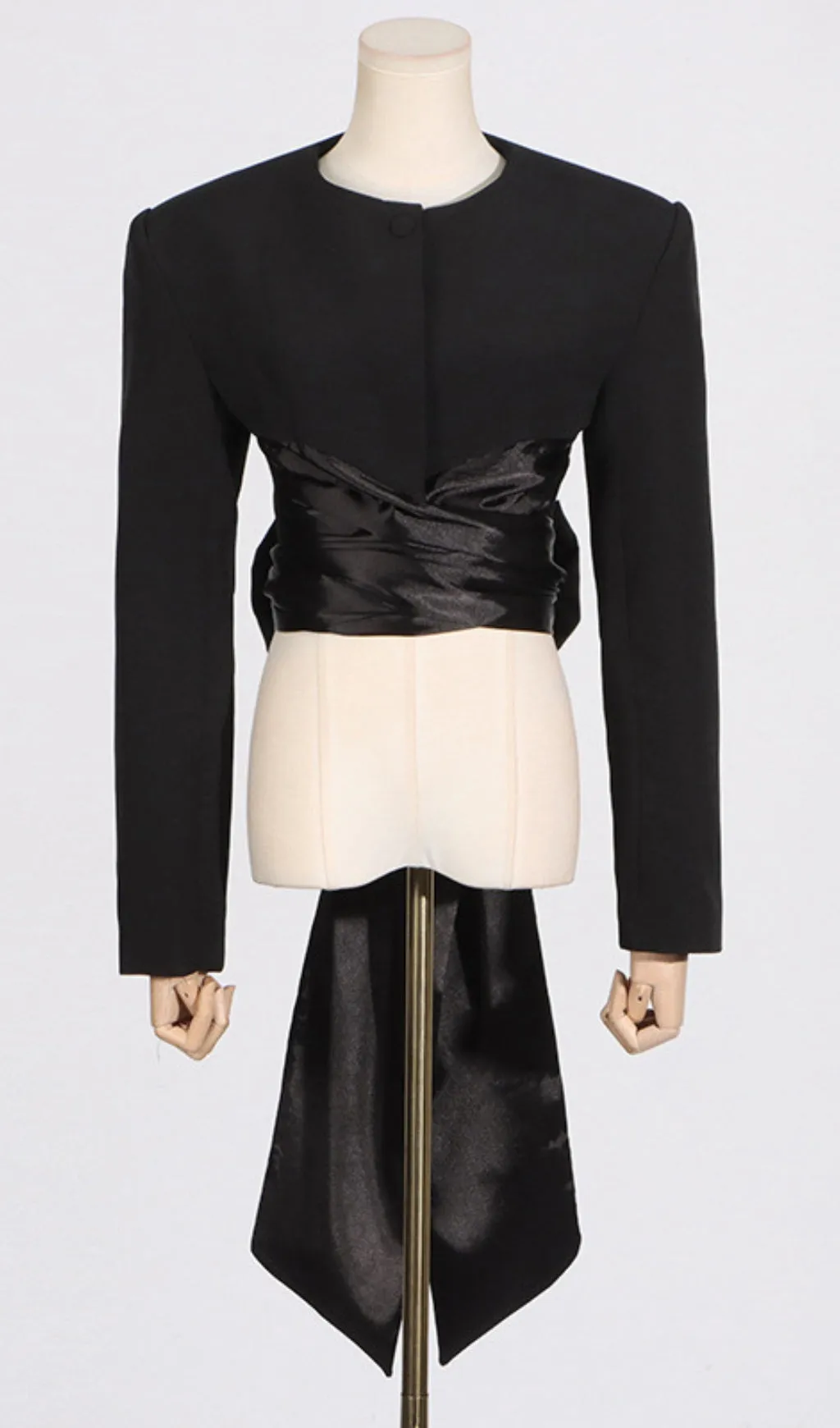 ANDEANA BOW CROP TOP AND SKIRT TWO PIECE SET Gloria Lanvin