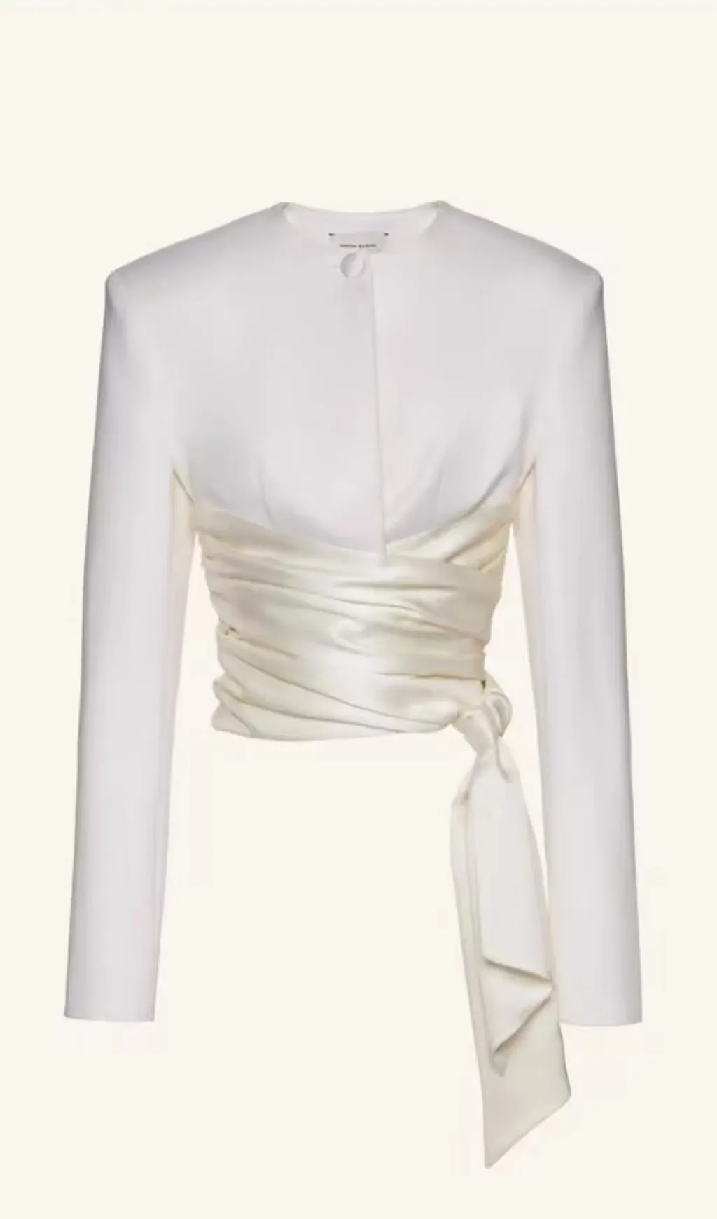 ANDEANA BOW CROP TOP AND SKIRT TWO PIECE SET Gloria Lanvin