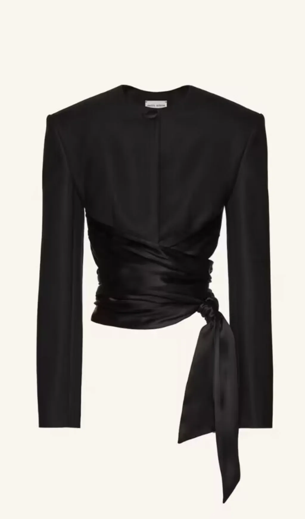 ANDEANA BOW CROP TOP AND SKIRT TWO PIECE SET Gloria Lanvin