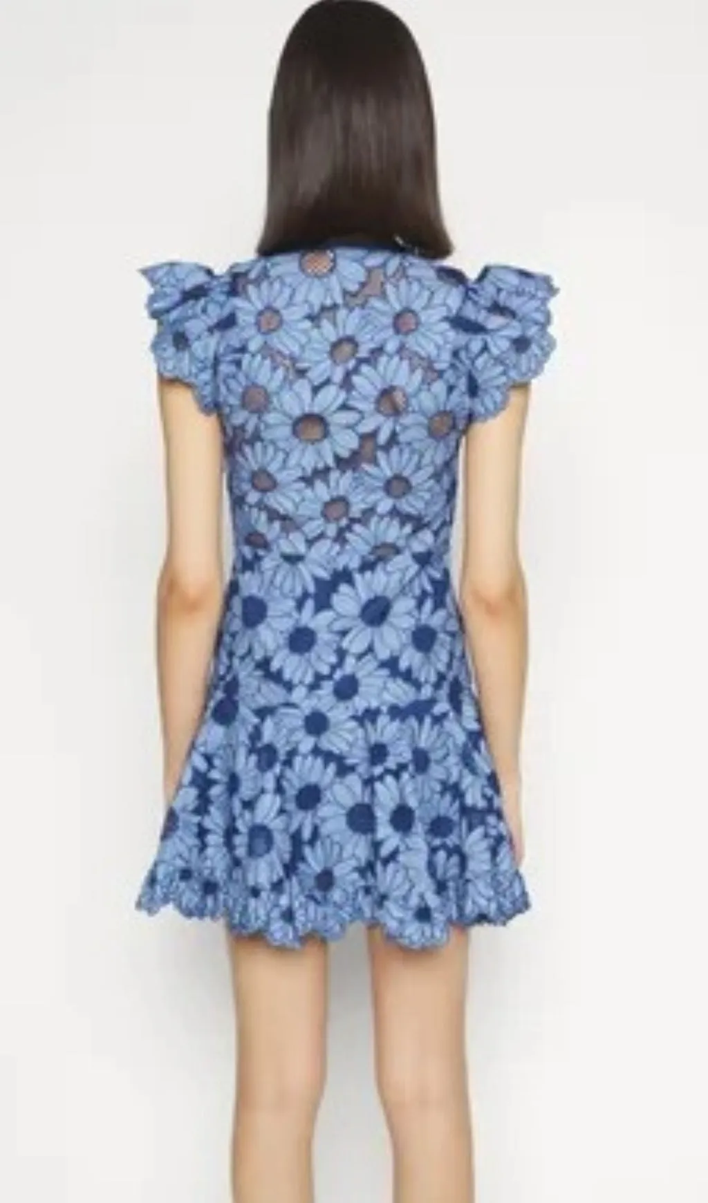 ANNIS FLOWER PRINTED MINI DRESS Gloria Lanvin