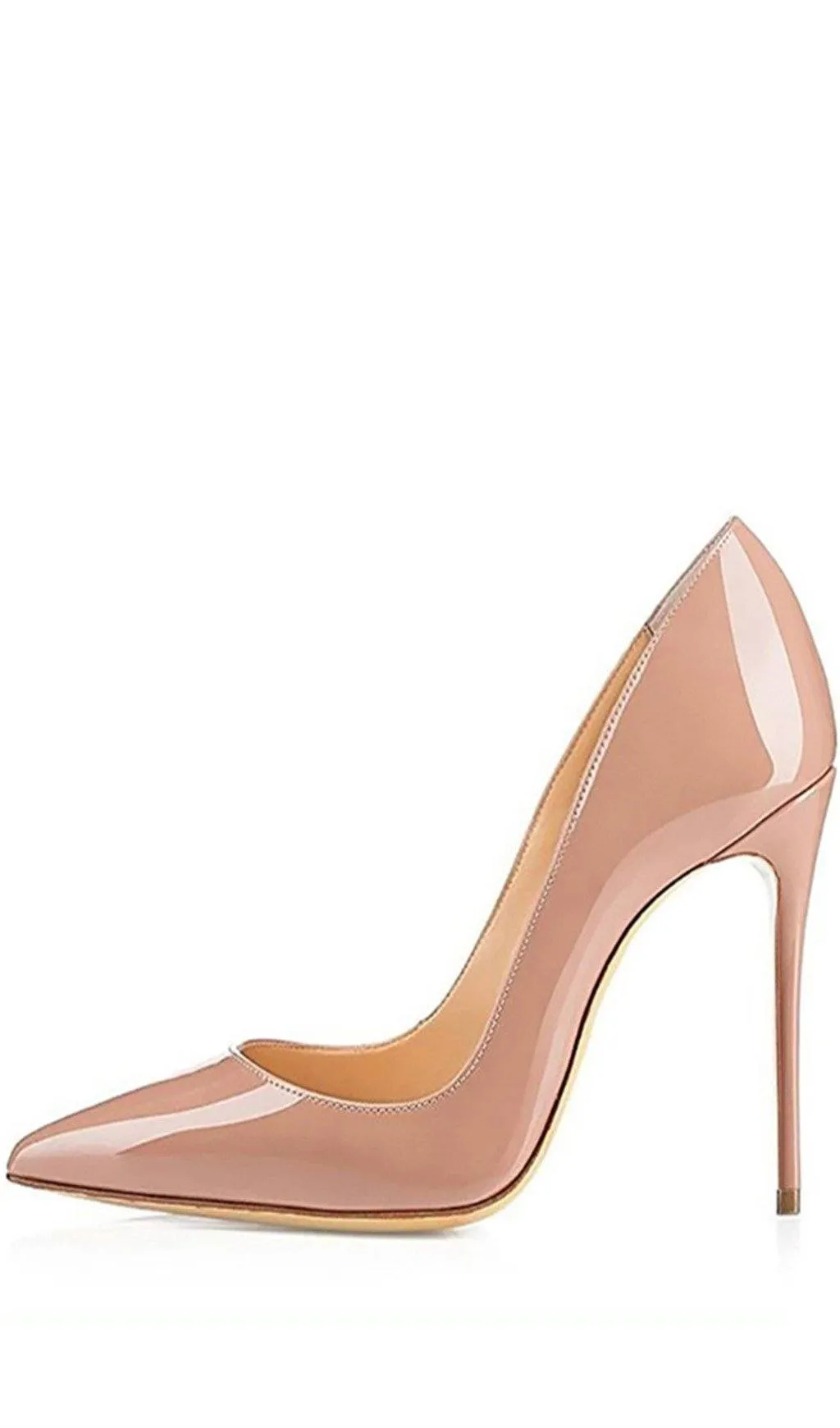 APRICOT STILETTO HIGH HEELS Gloria Lanvin