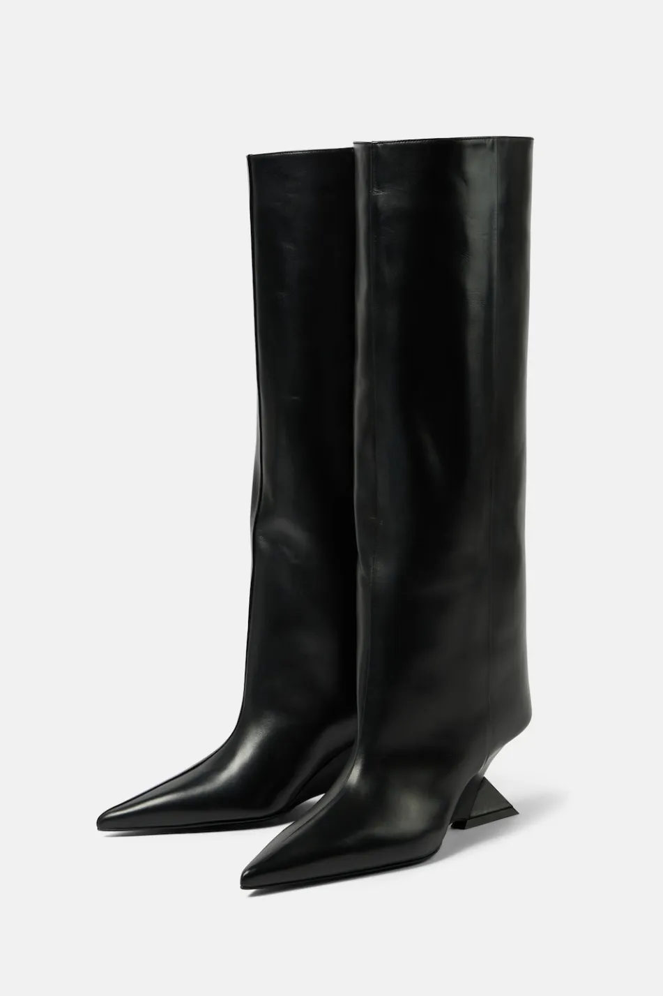 Astrid Heterotypic Knee-high Boots - Black Gloria Lanvin