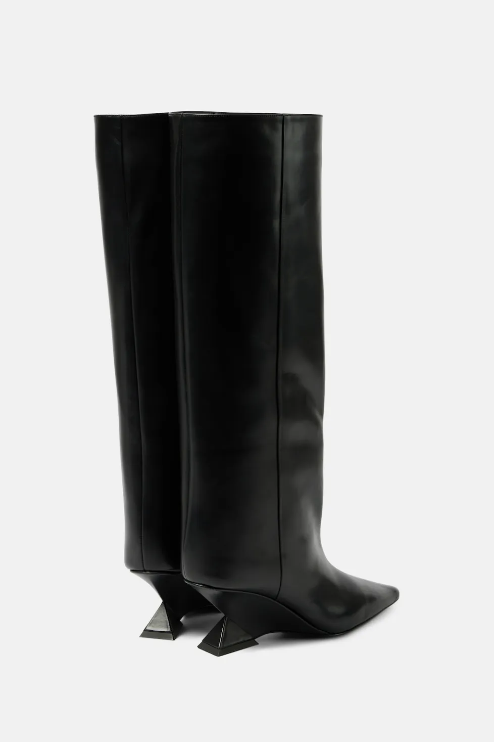 Astrid Heterotypic Knee-high Boots - Black Gloria Lanvin