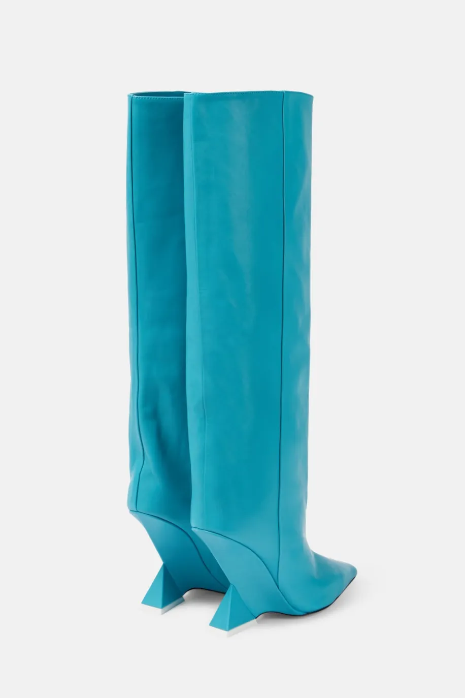 Astrid Heterotypic Knee-high Boots - Blue Gloria Lanvin