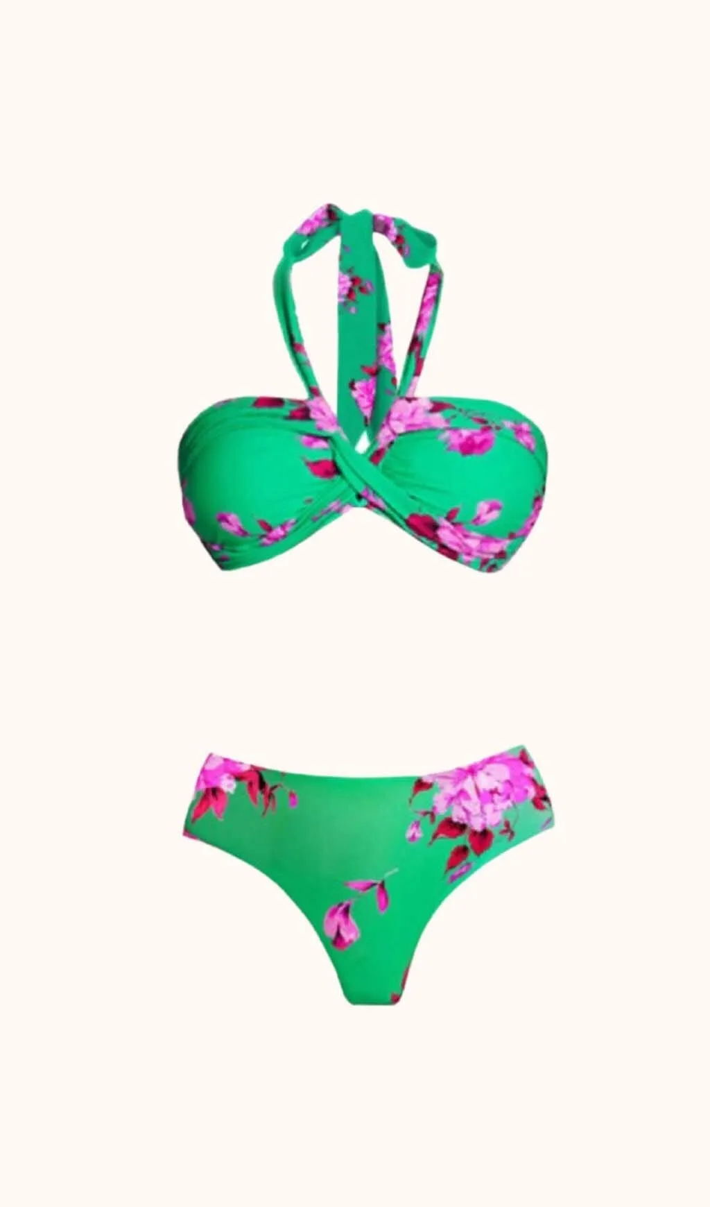 Aunika Halterneck Bikini Three Piece Set Gloria Lanvin