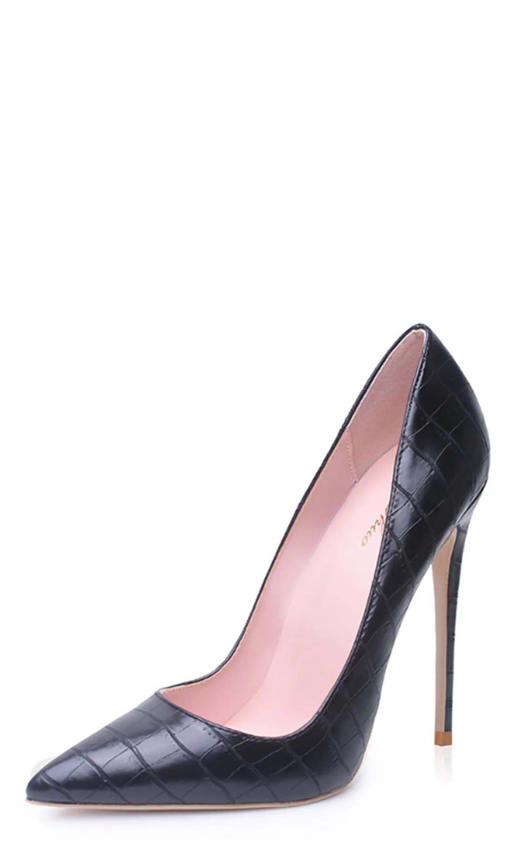 BLUE STONE PATTERN STILETTO HIGH HEELS Gloria Lanvin
