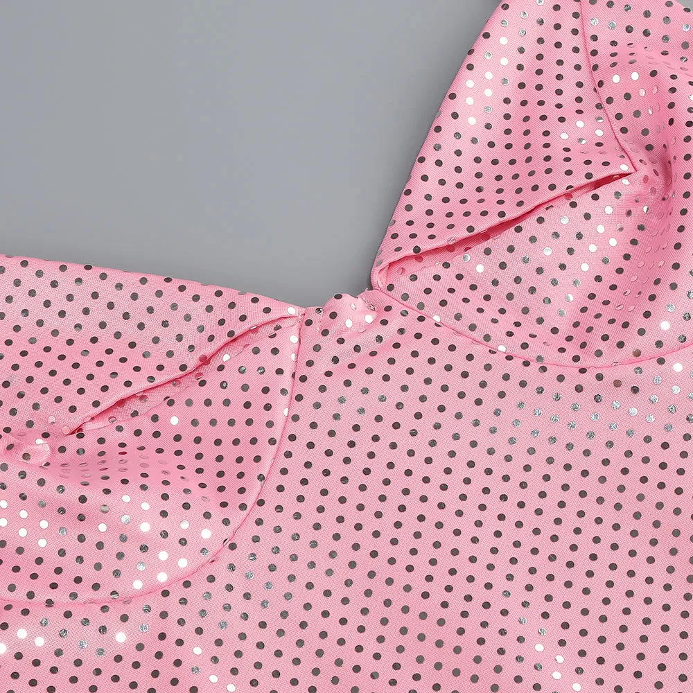 Brook crystal-embellished sleeveless maxi dress in rose pink Gloria Lanvin