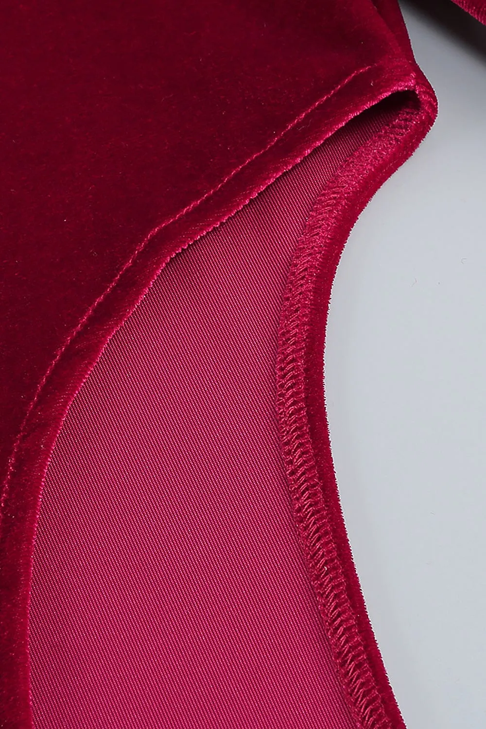 BURGUNDY VELVET OFF SHOULDER SIDE TAIL SLIT MAXI DRESS Gloria Lanvin