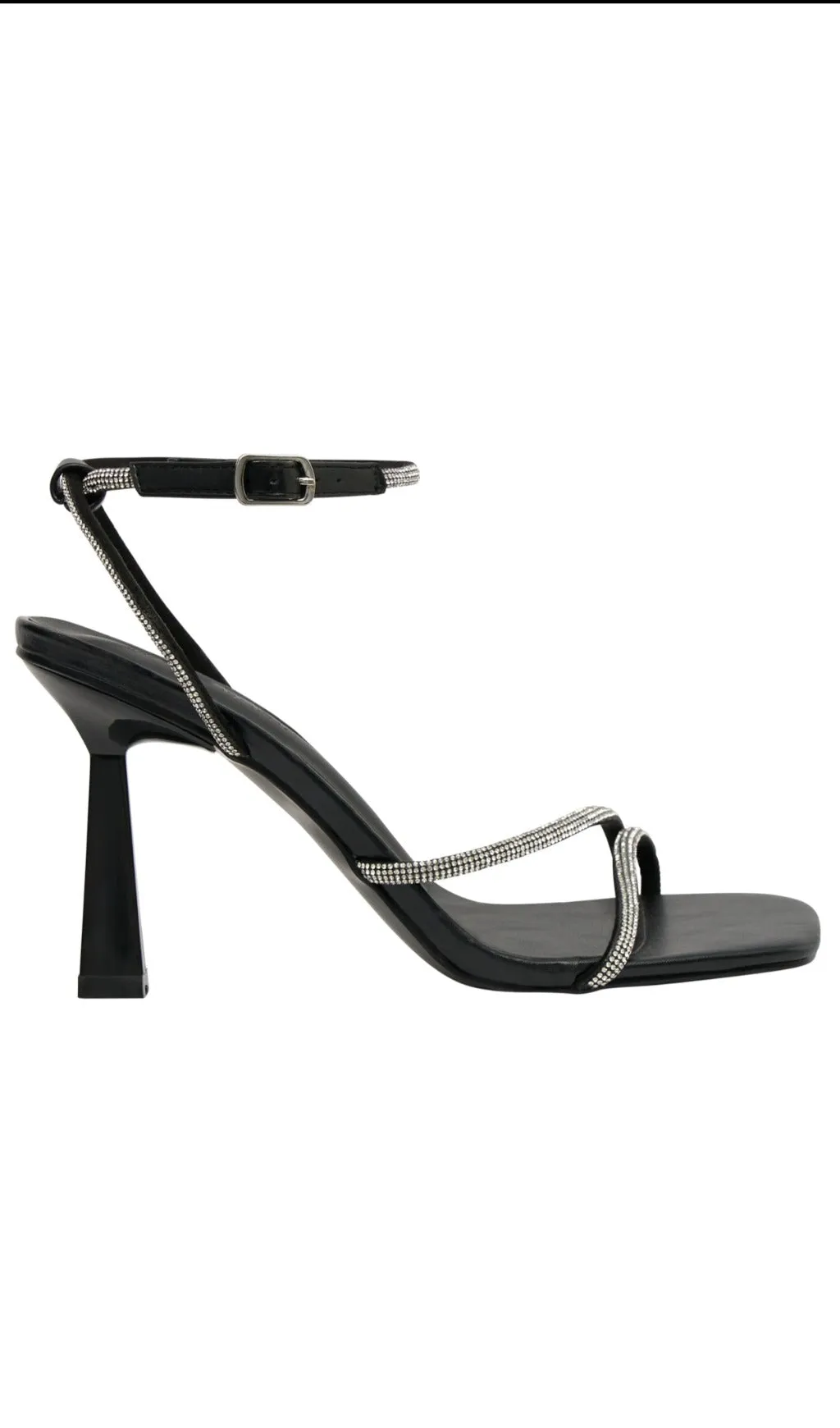 Caitlin Diamante Rope Heels - Black Gloria Lanvin