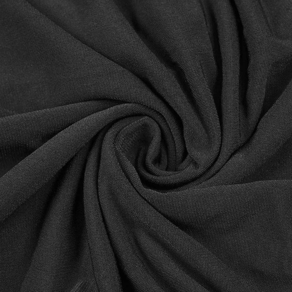 cara black off-shoulder ruched bodycon maxi dress with rope embellished Gloria Lanvin