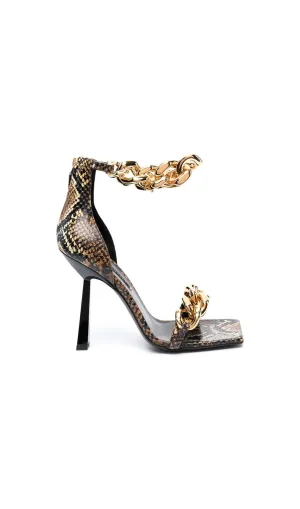 CHAIN SQUARE HEELS Gloria Lanvin
