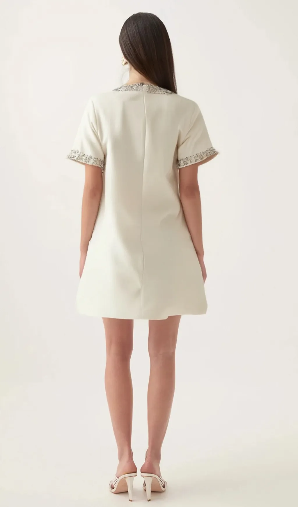 Clarisse bowknot crystal-embellished mini dress Gloria Lanvin