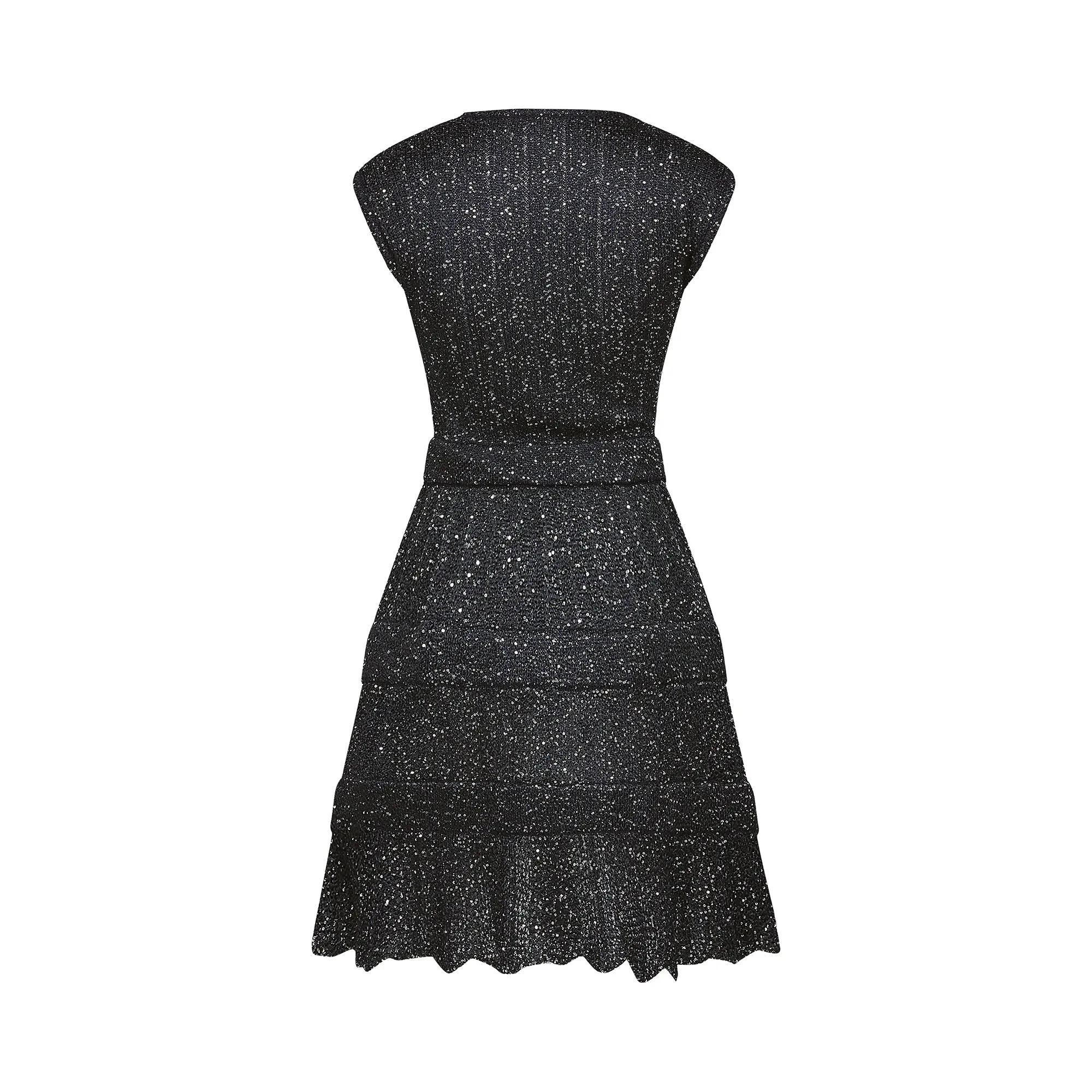 Cordelia sequin-embellished tiered mini dress Gloria Lanvin