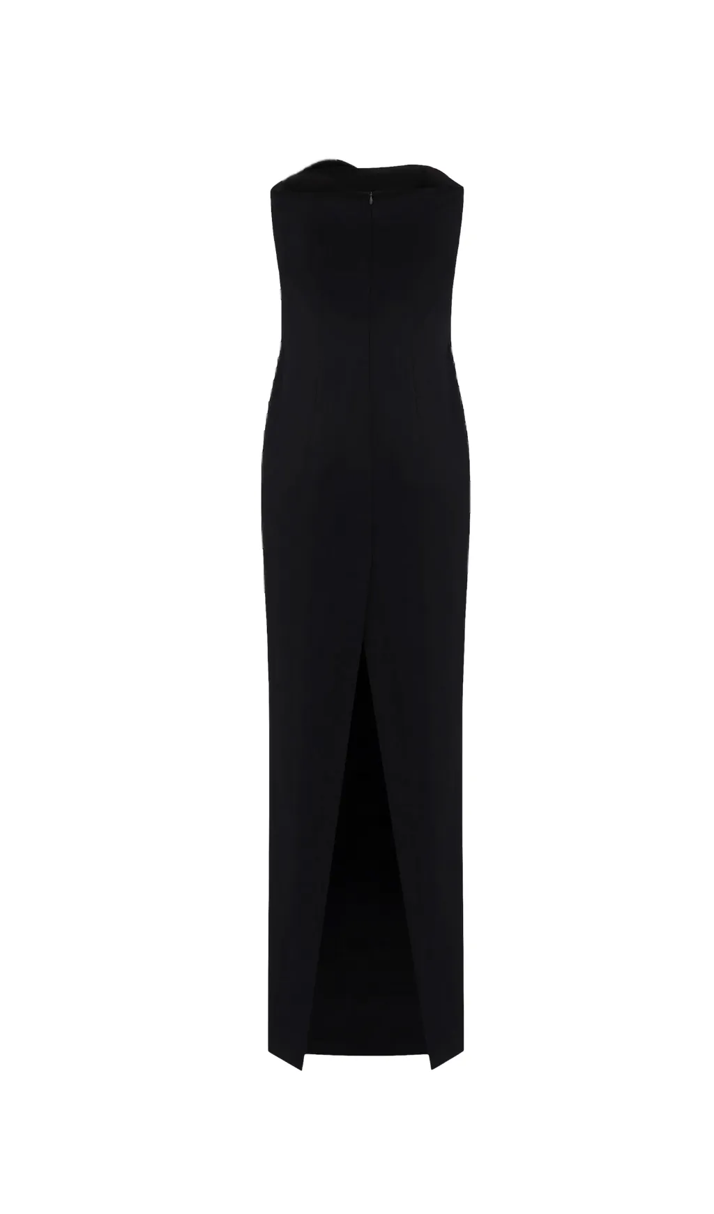 CRYSTAL EMBELLISHED MAXI DRESS IN BLACK Gloria Lanvin