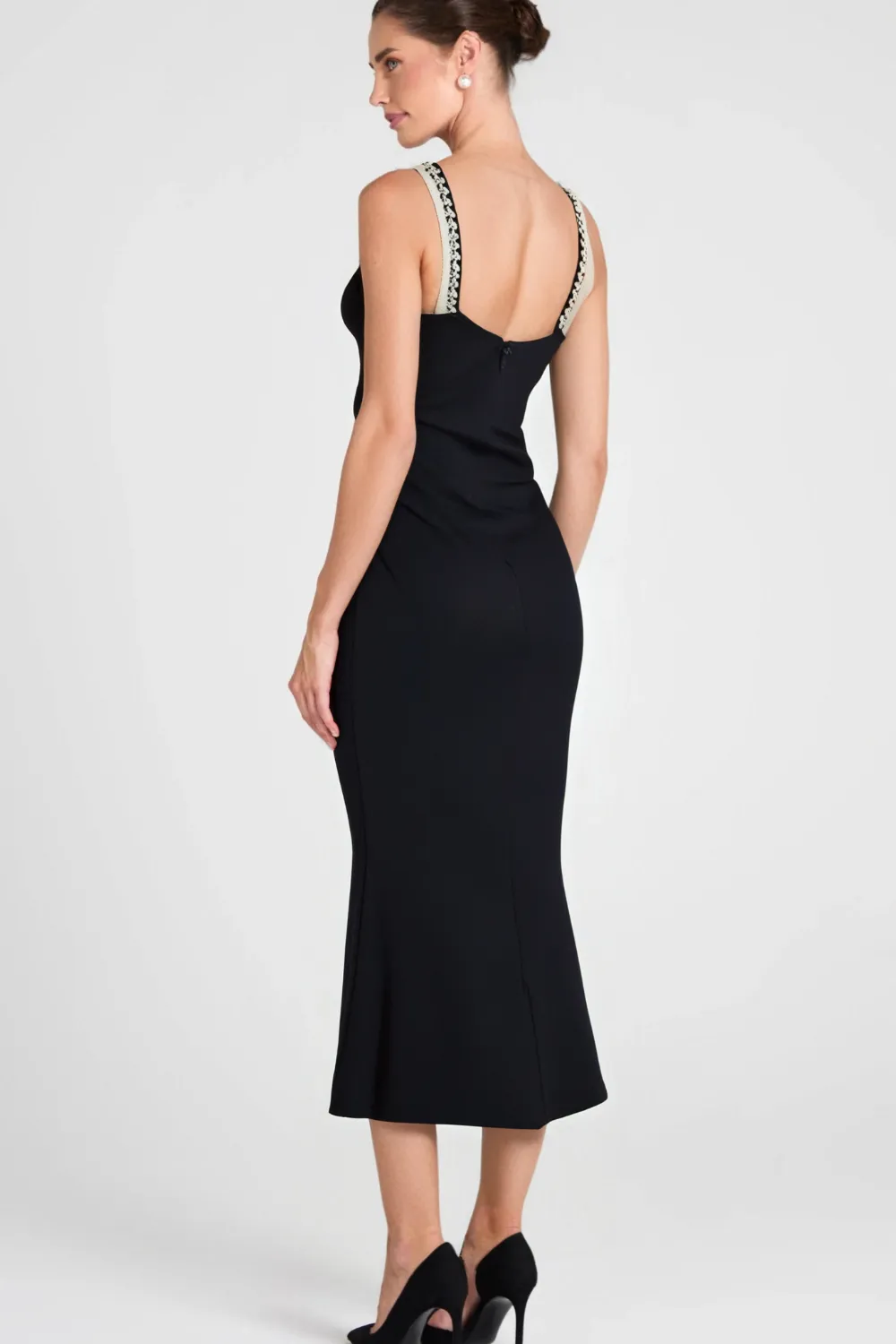 CRYSTAL MERMAID BANDAGE DRESS Gloria Lanvin