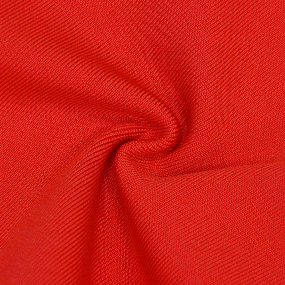 CUT OUT KNIT BANDAGE MIDI DRESS IN RED Gloria Lanvin