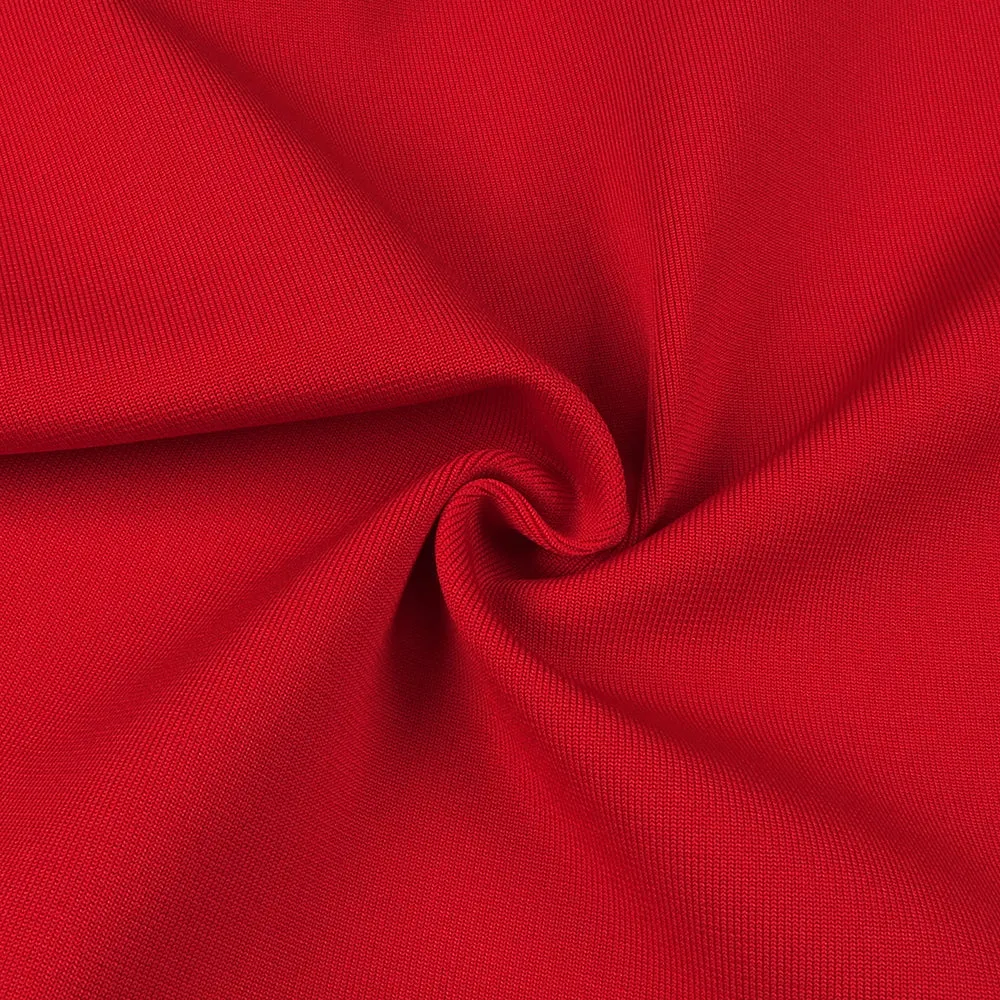 CUTOUT HALTER BACKLESS DRESS IN RED Gloria Lanvin