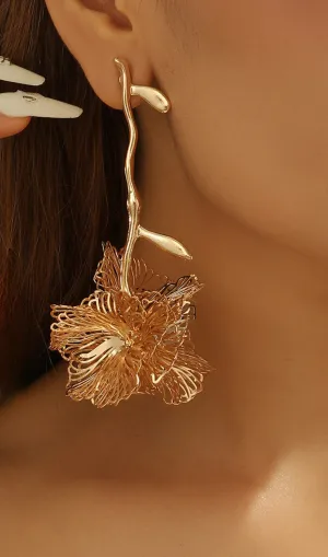 Cynthia Flower Earrings Gloria Lanvin