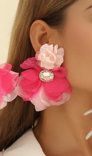 Cyrene Flower Earrings Gloria Lanvin