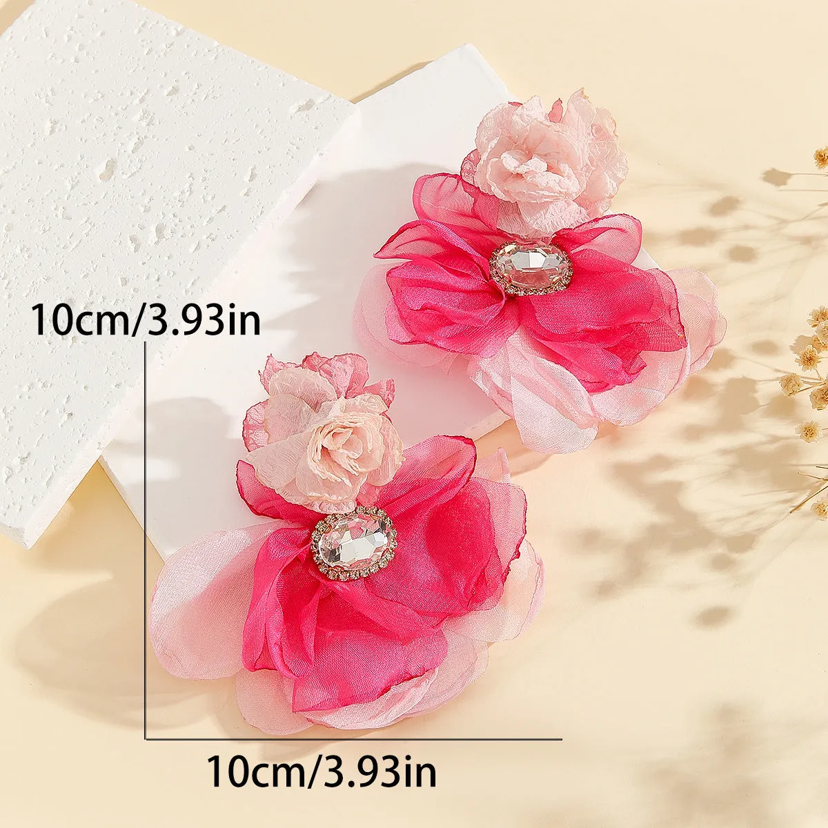 Cyrene Flower Earrings Gloria Lanvin