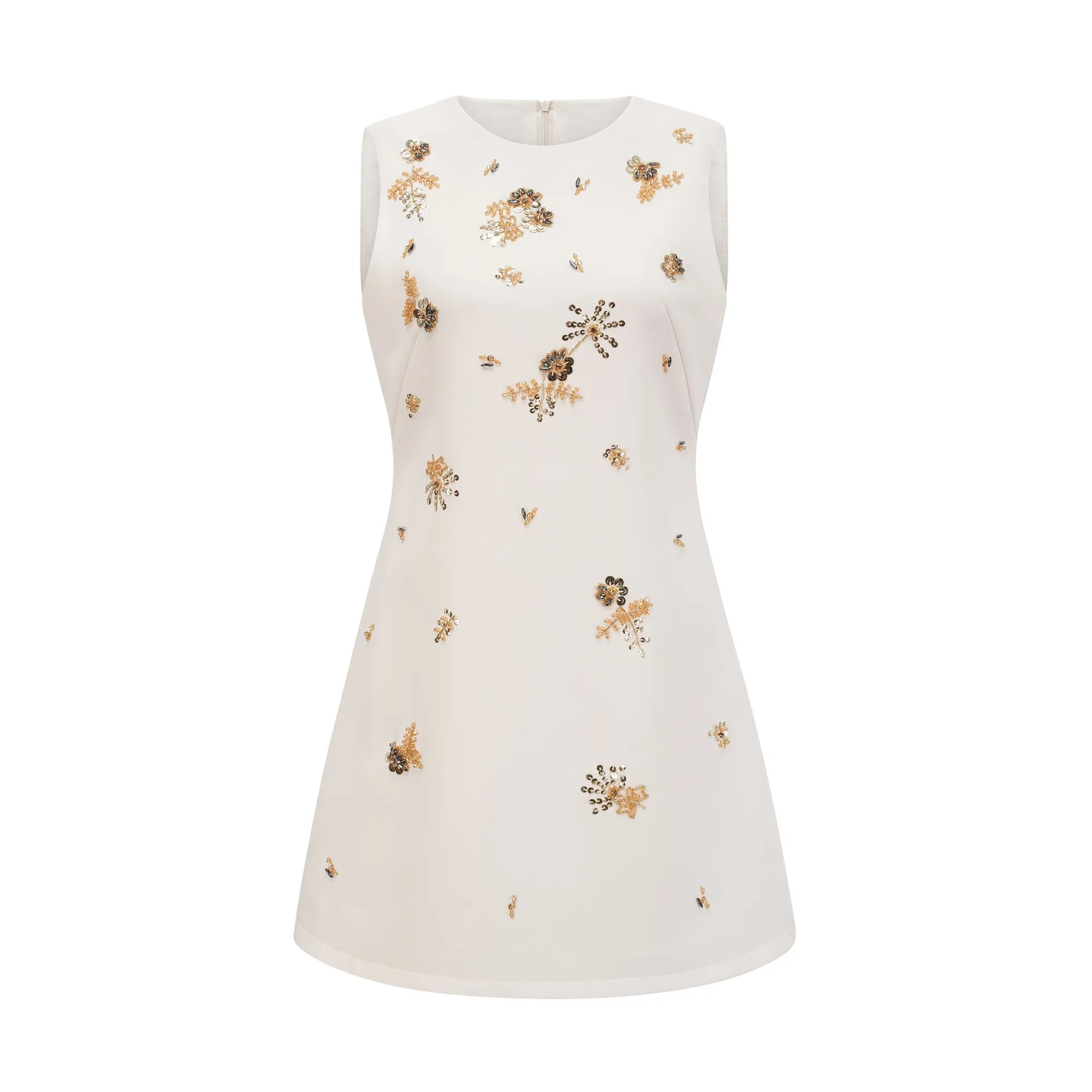 Cyrielle crystal-embellished mini dress Gloria Lanvin