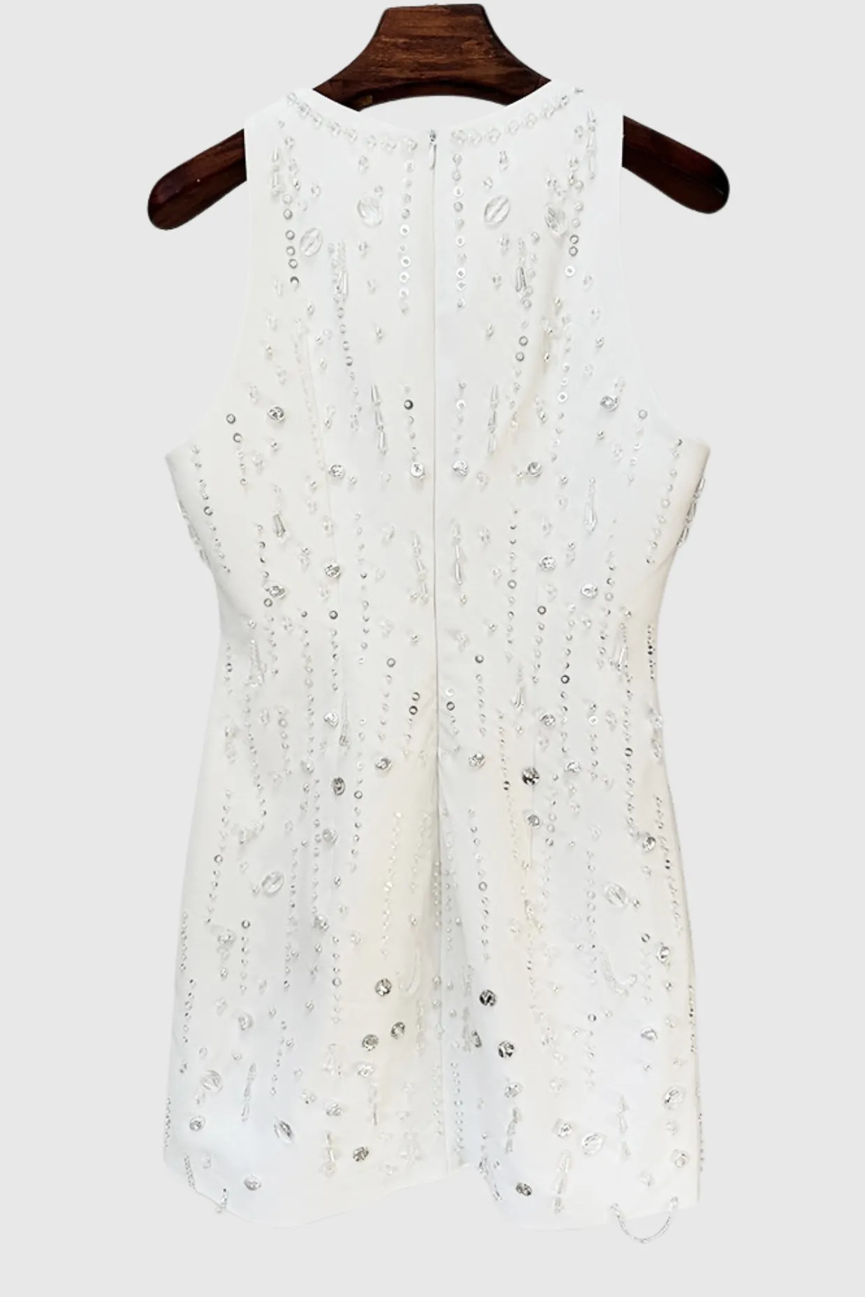 Dallan Beaded Embellished Mini Dress Gloria Lanvin