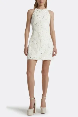 Dallan Beaded Embellished Mini Dress Gloria Lanvin