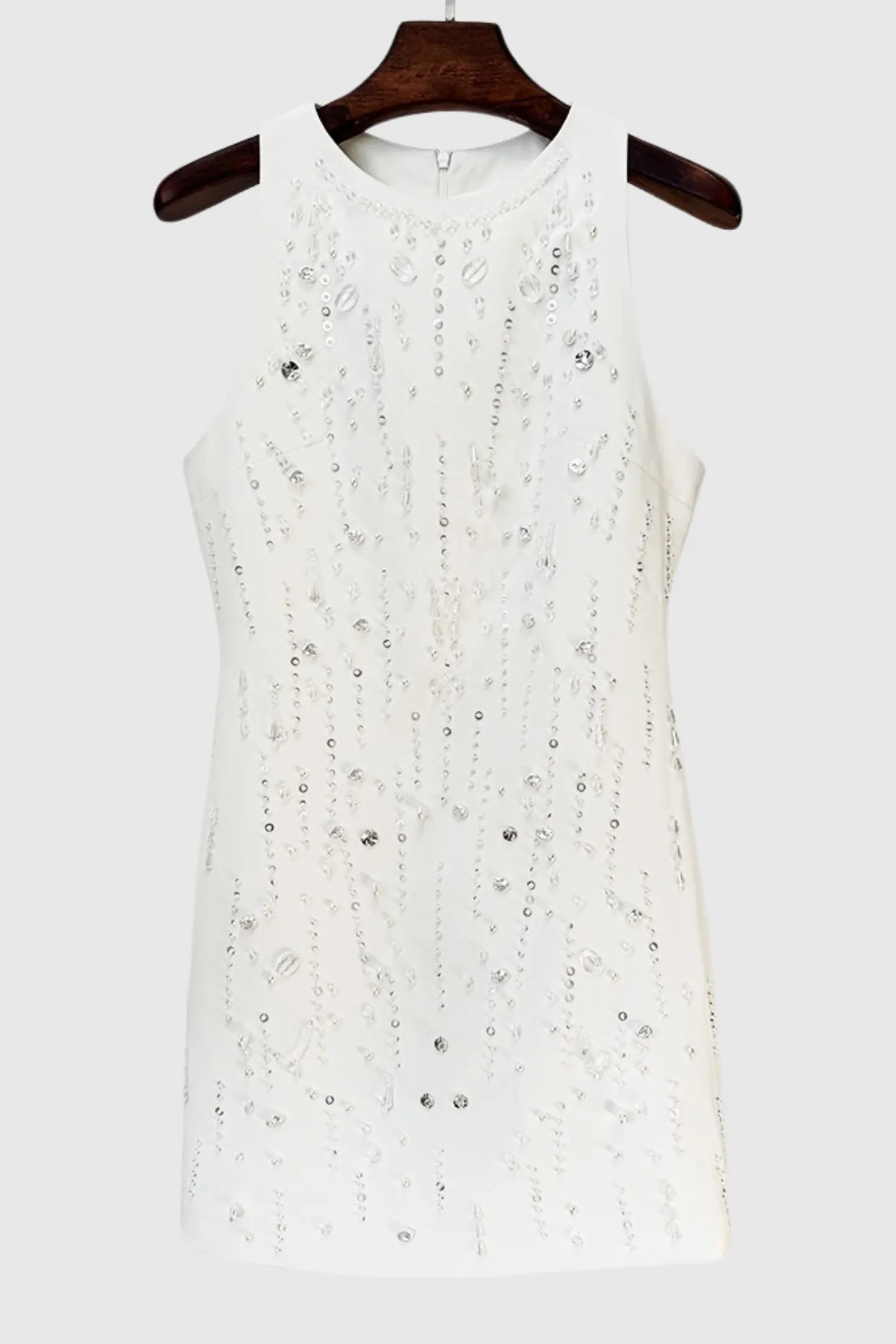 Dallan Beaded Embellished Mini Dress Gloria Lanvin