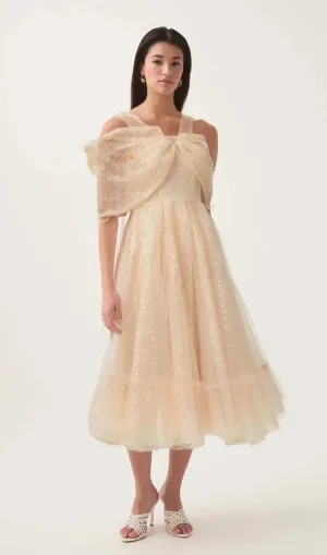 Danielle sequined tulle midi dress Gloria Lanvin