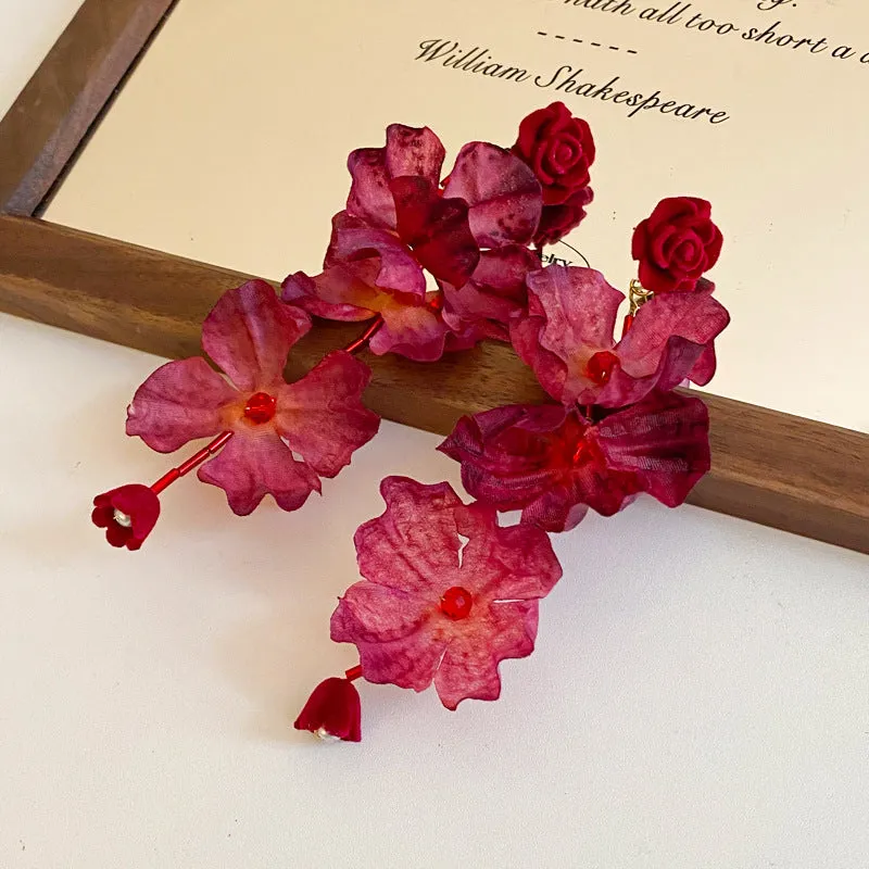 Debbie Flower Earrings Gloria Lanvin