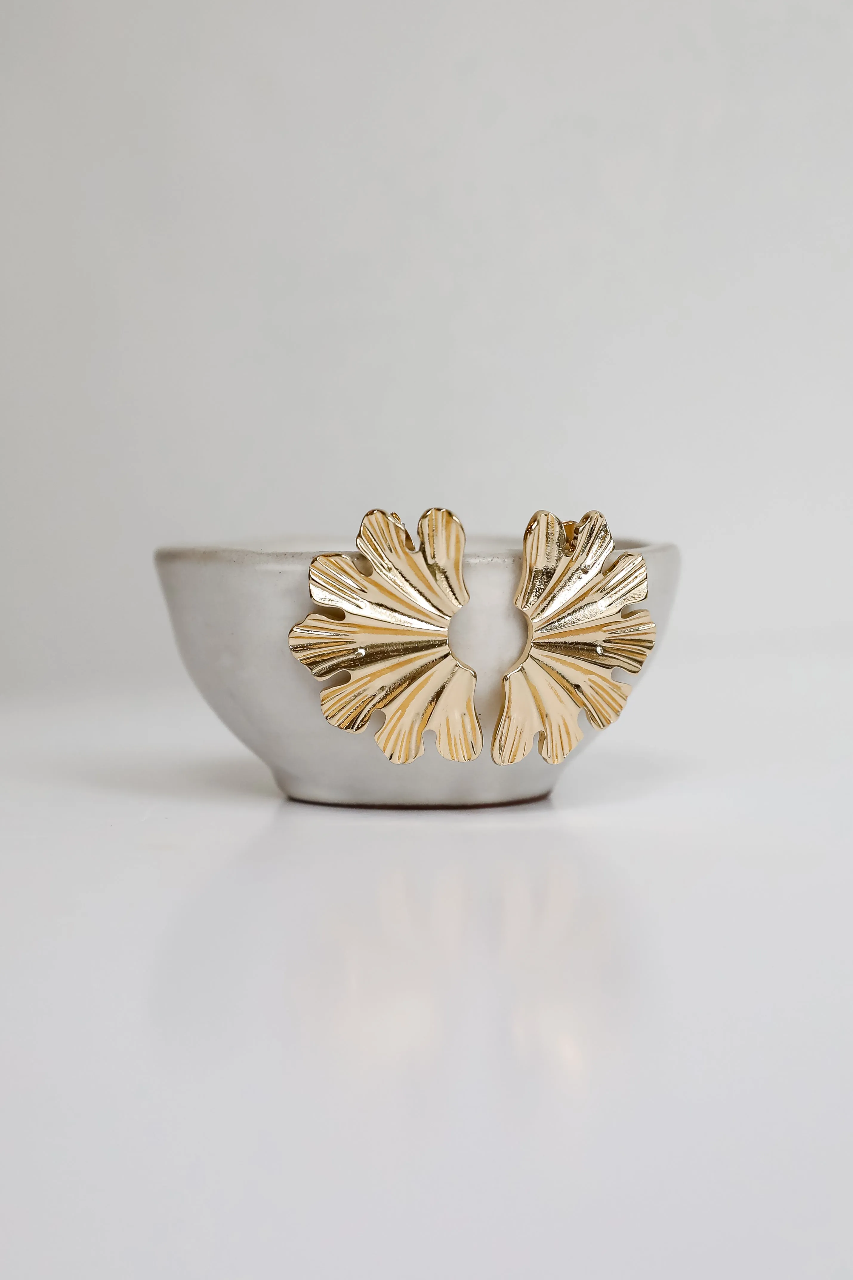 Delaney Gold Statement Earrings