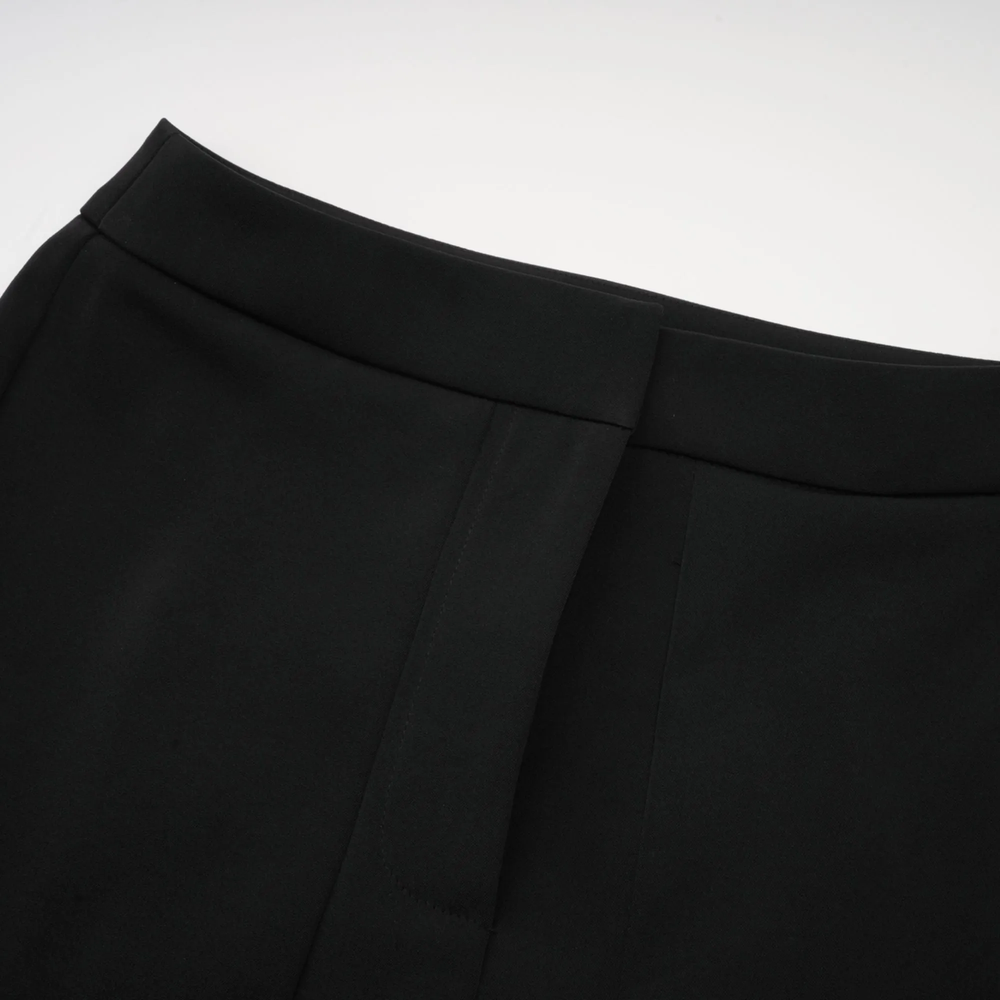 Delphine black embellished jacket & trousers matching set Gloria Lanvin
