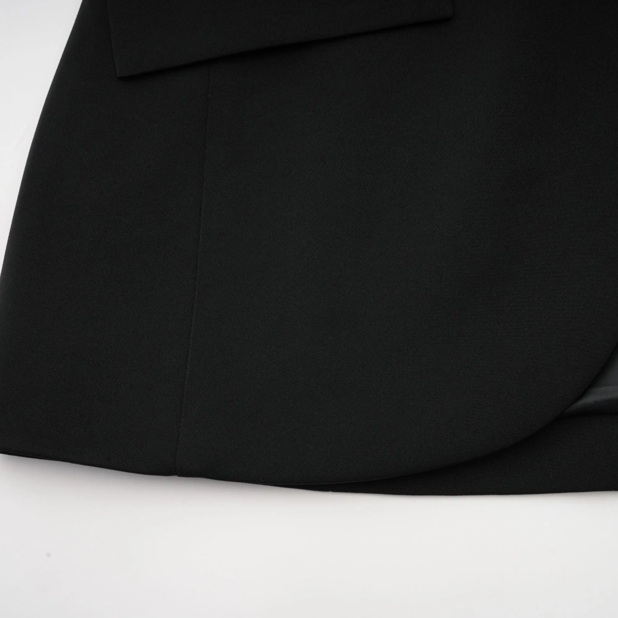 Delphine black embellished jacket & trousers matching set Gloria Lanvin