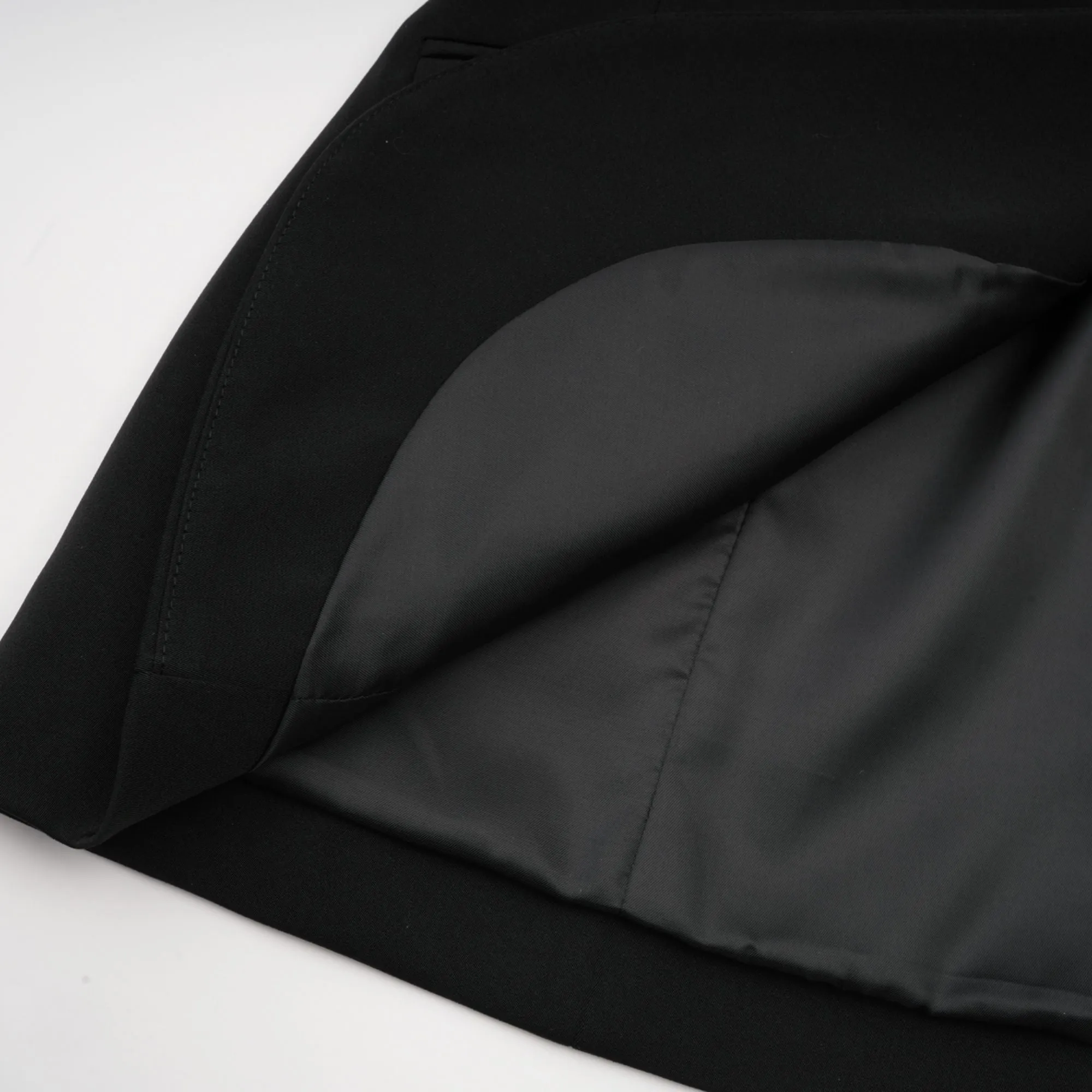 Delphine black embellished jacket & trousers matching set Gloria Lanvin