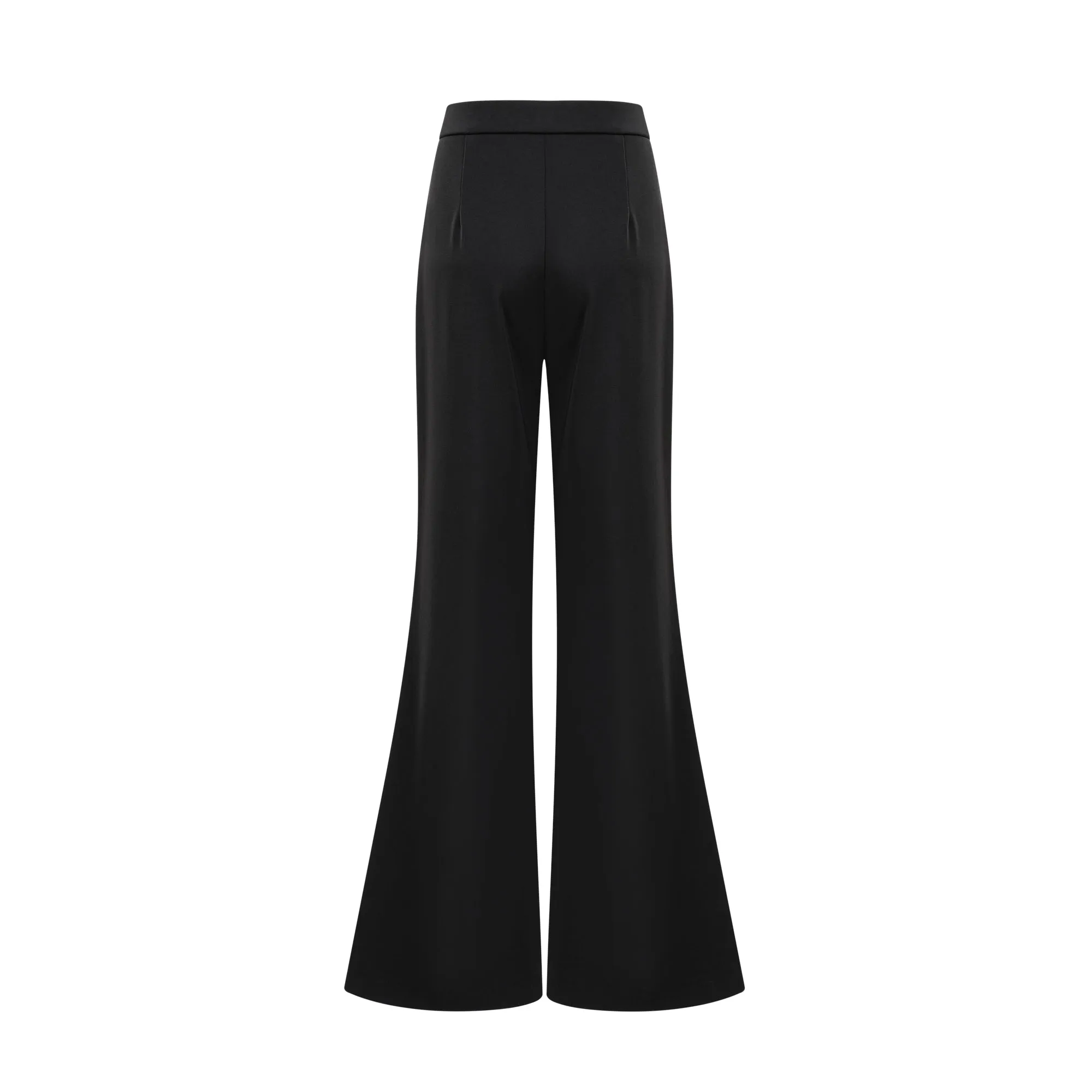 Delphine black embellished jacket & trousers matching set Gloria Lanvin