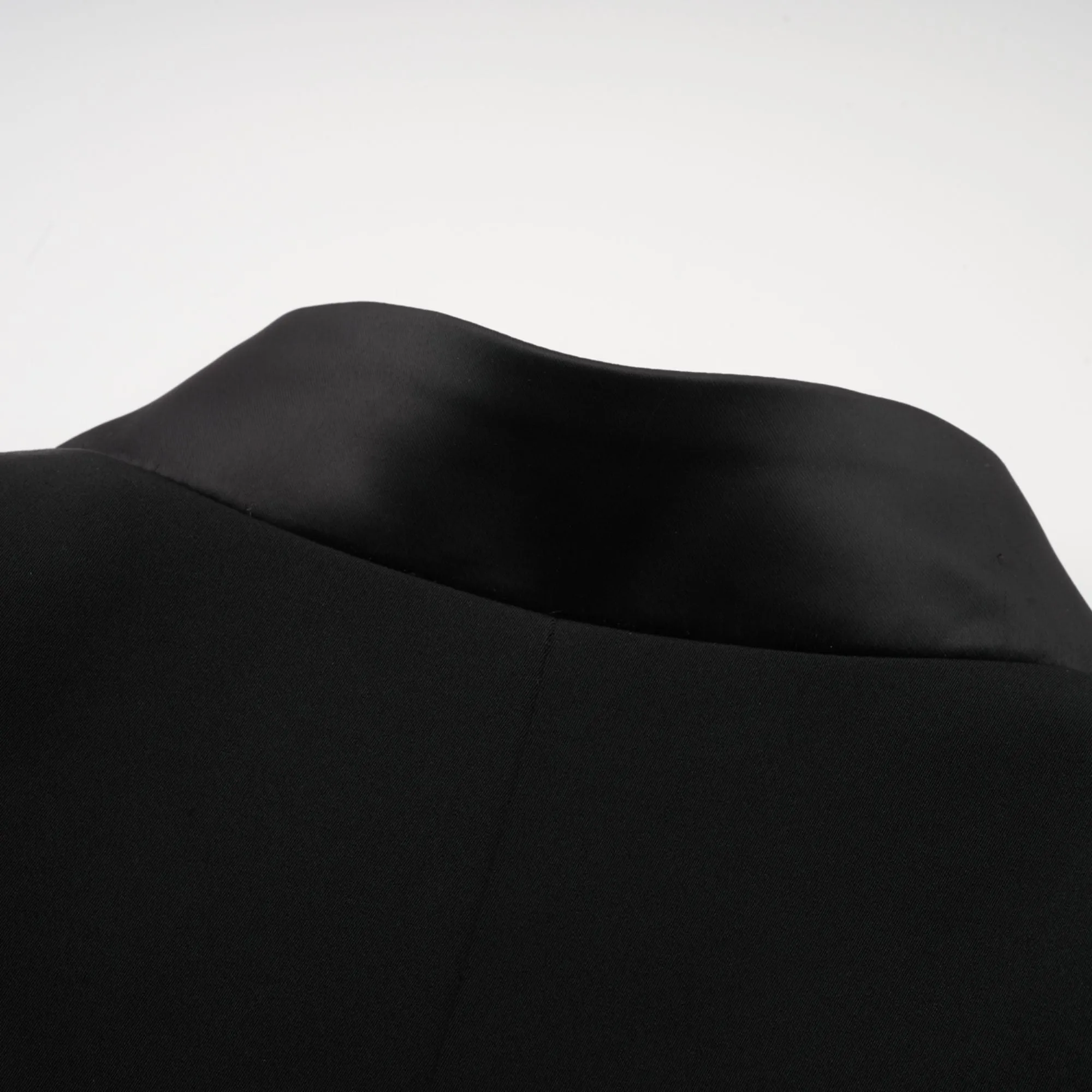 Delphine black embellished jacket & trousers matching set Gloria Lanvin