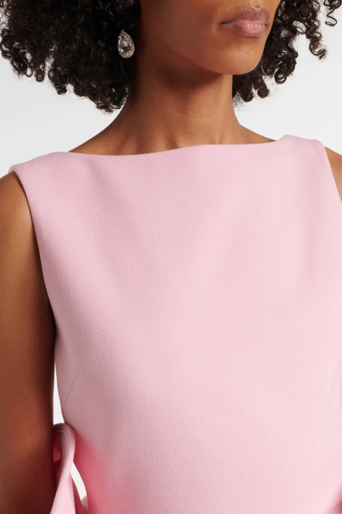 Eadwiella Floral Appliqu Backless Mini Dress Gloria Lanvin