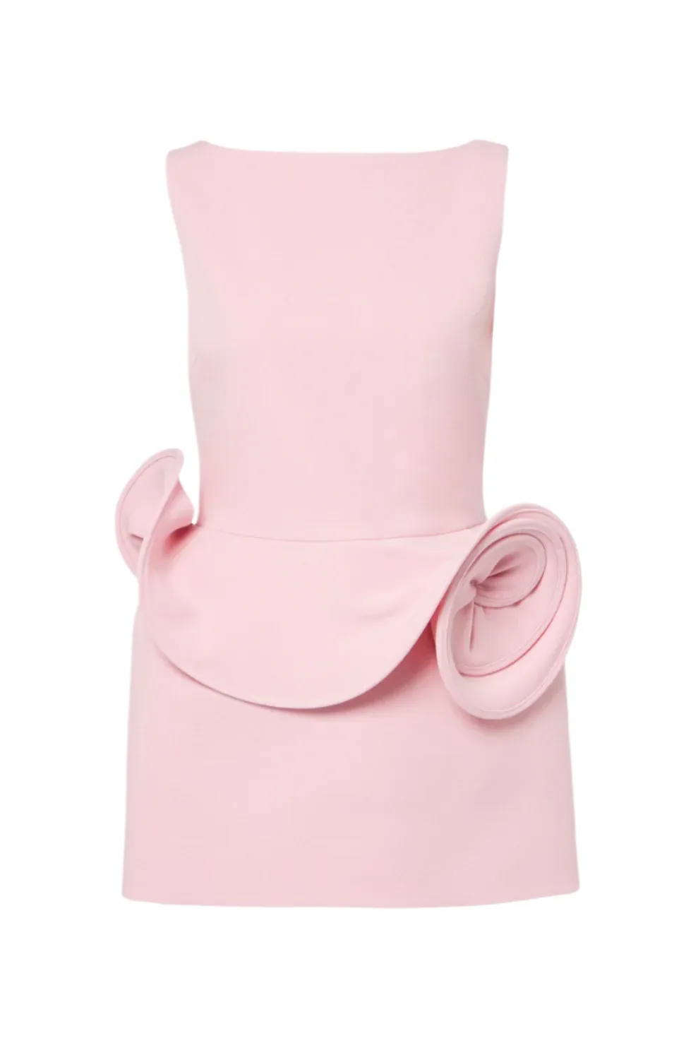 Eadwiella Floral Appliqu Backless Mini Dress Gloria Lanvin