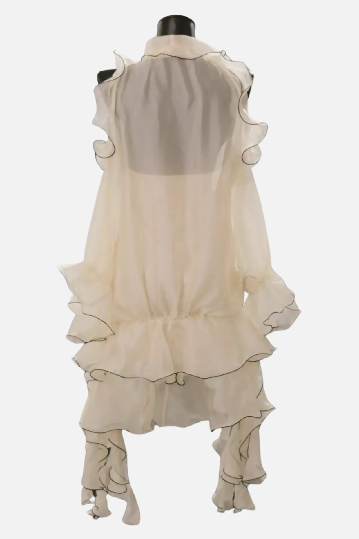 Eavan Ruffle Floral Mini Dress Gloria Lanvin