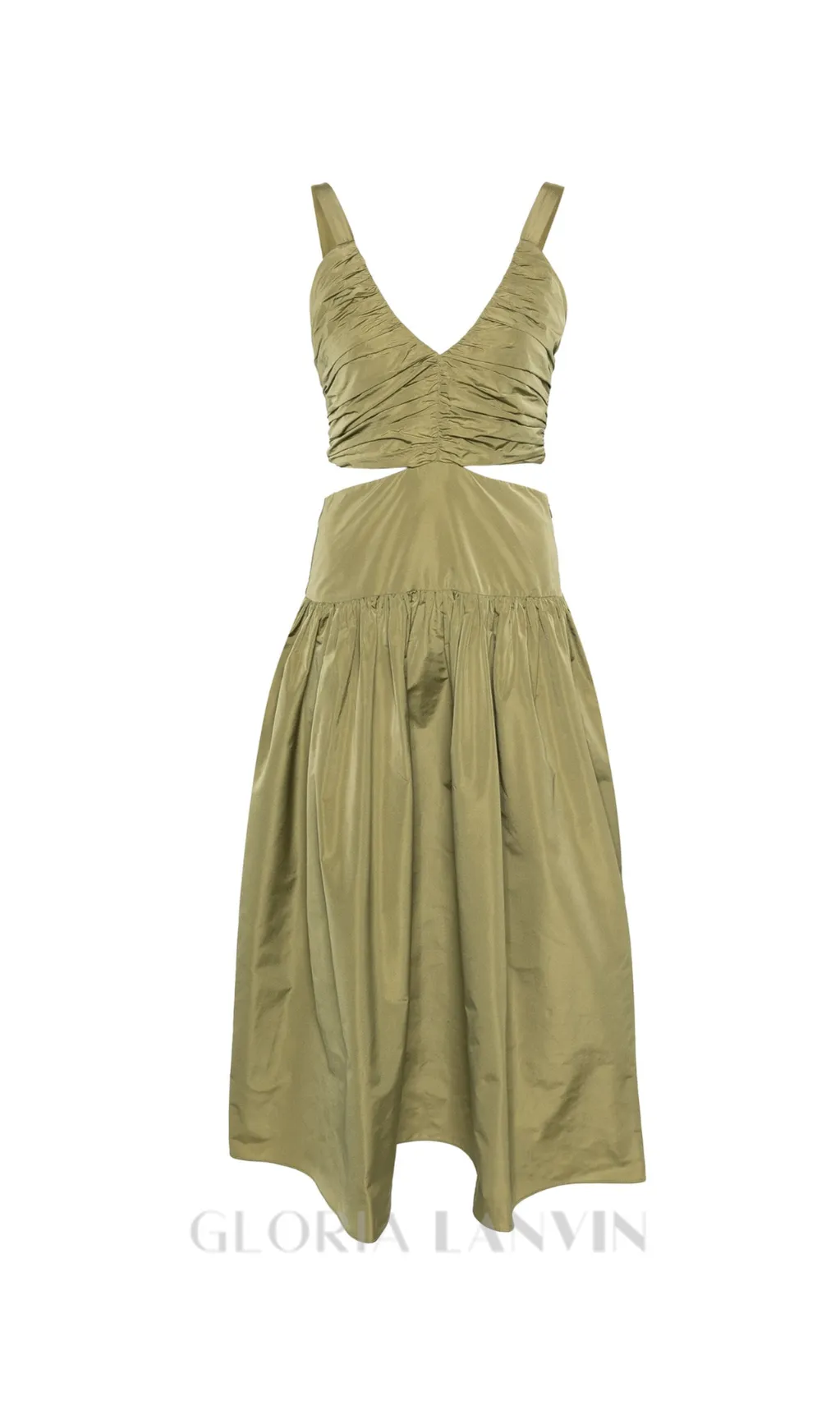 EDWINA RAFETTAS CUT OUT MAXI DRESS Gloria Lanvin