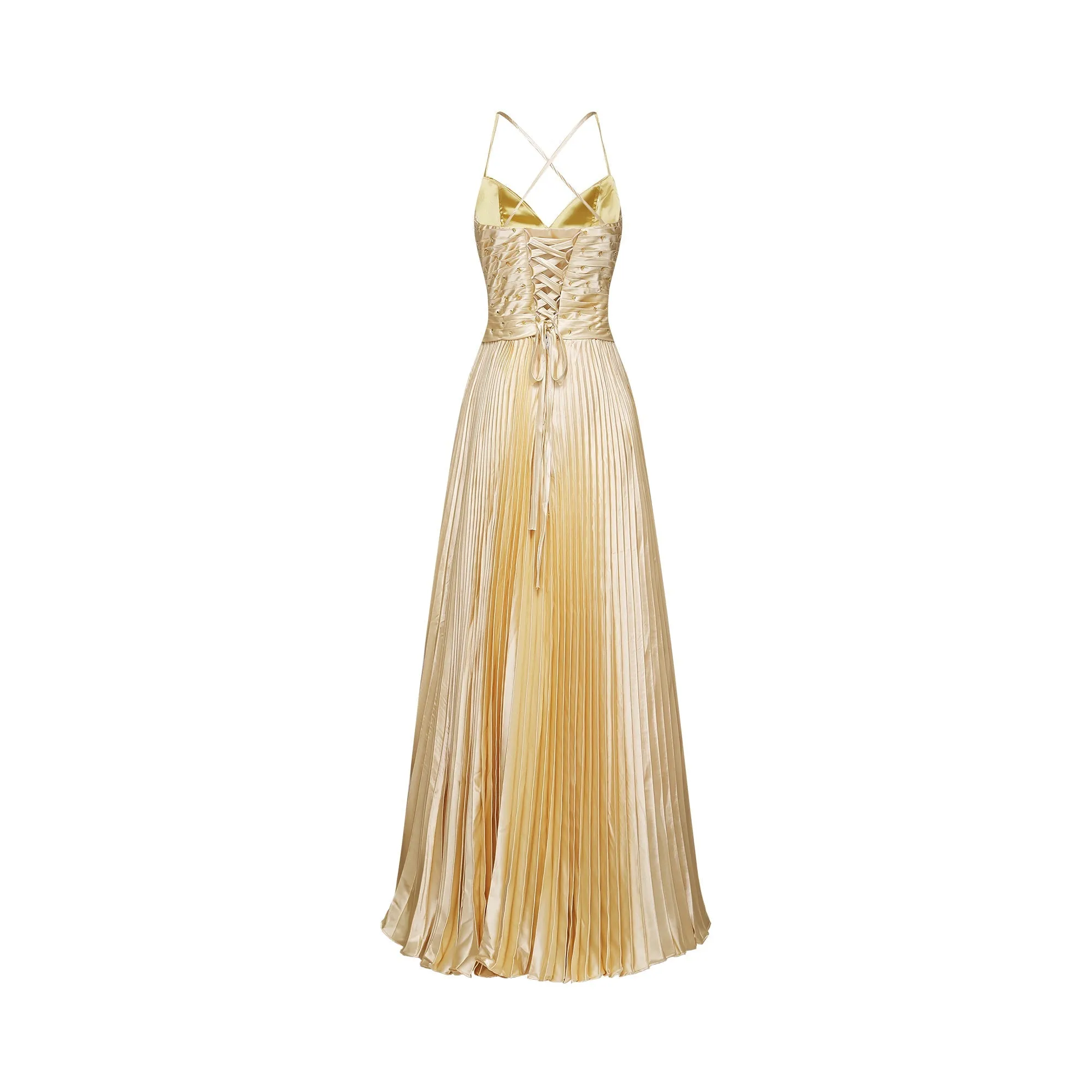 Eline pleated maxi dress Gloria Lanvin