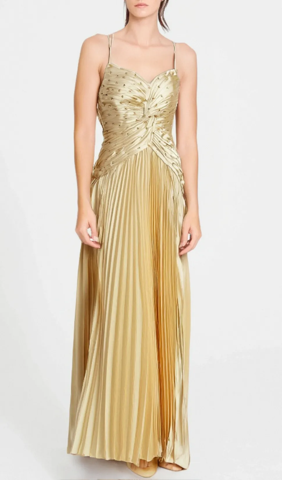 Eline pleated maxi dress Gloria Lanvin