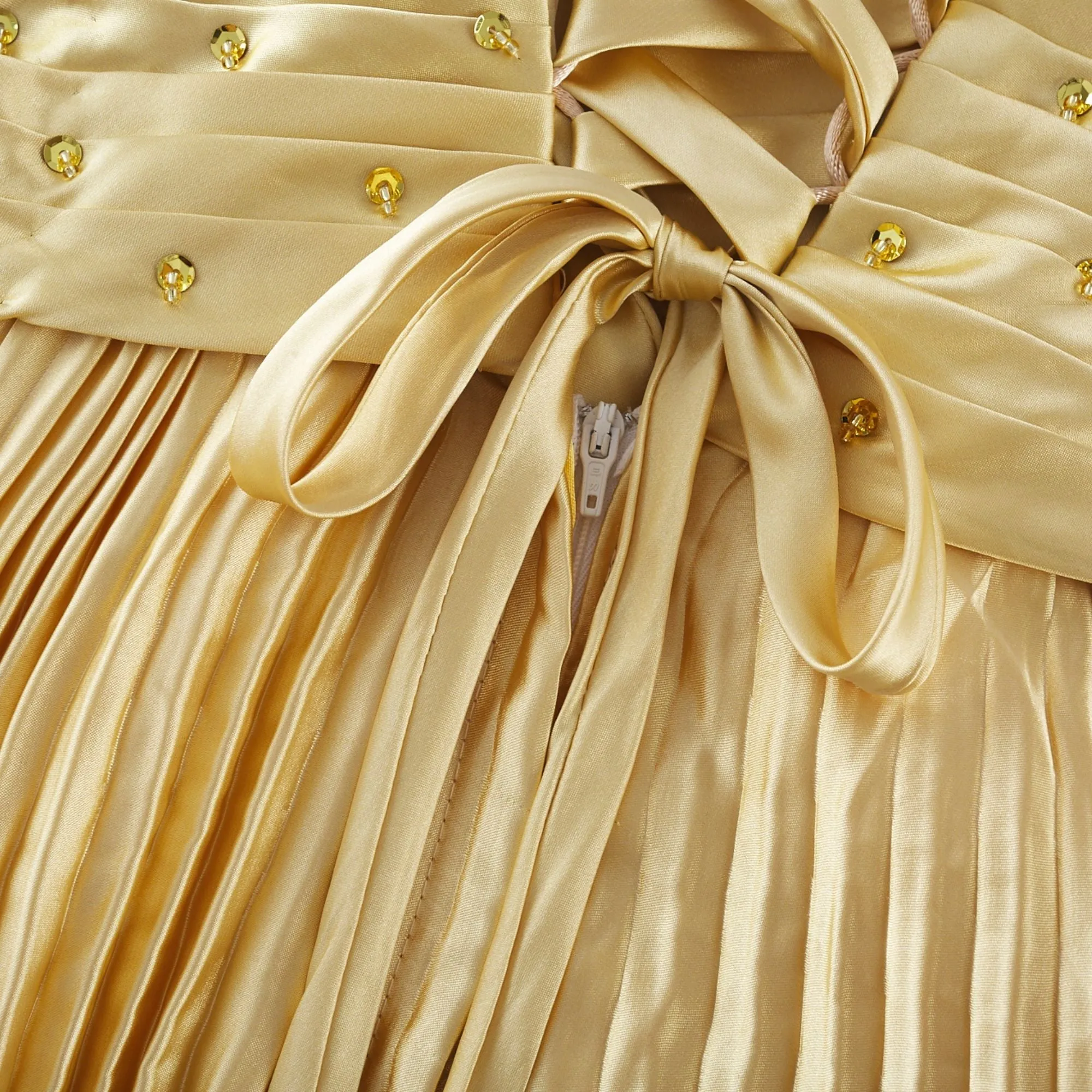 Eline pleated maxi dress Gloria Lanvin